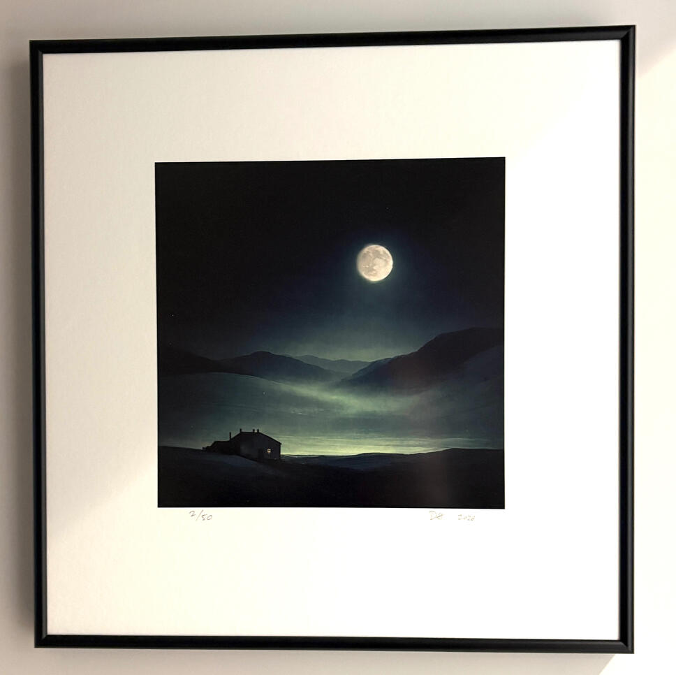 framed without mat (print only)