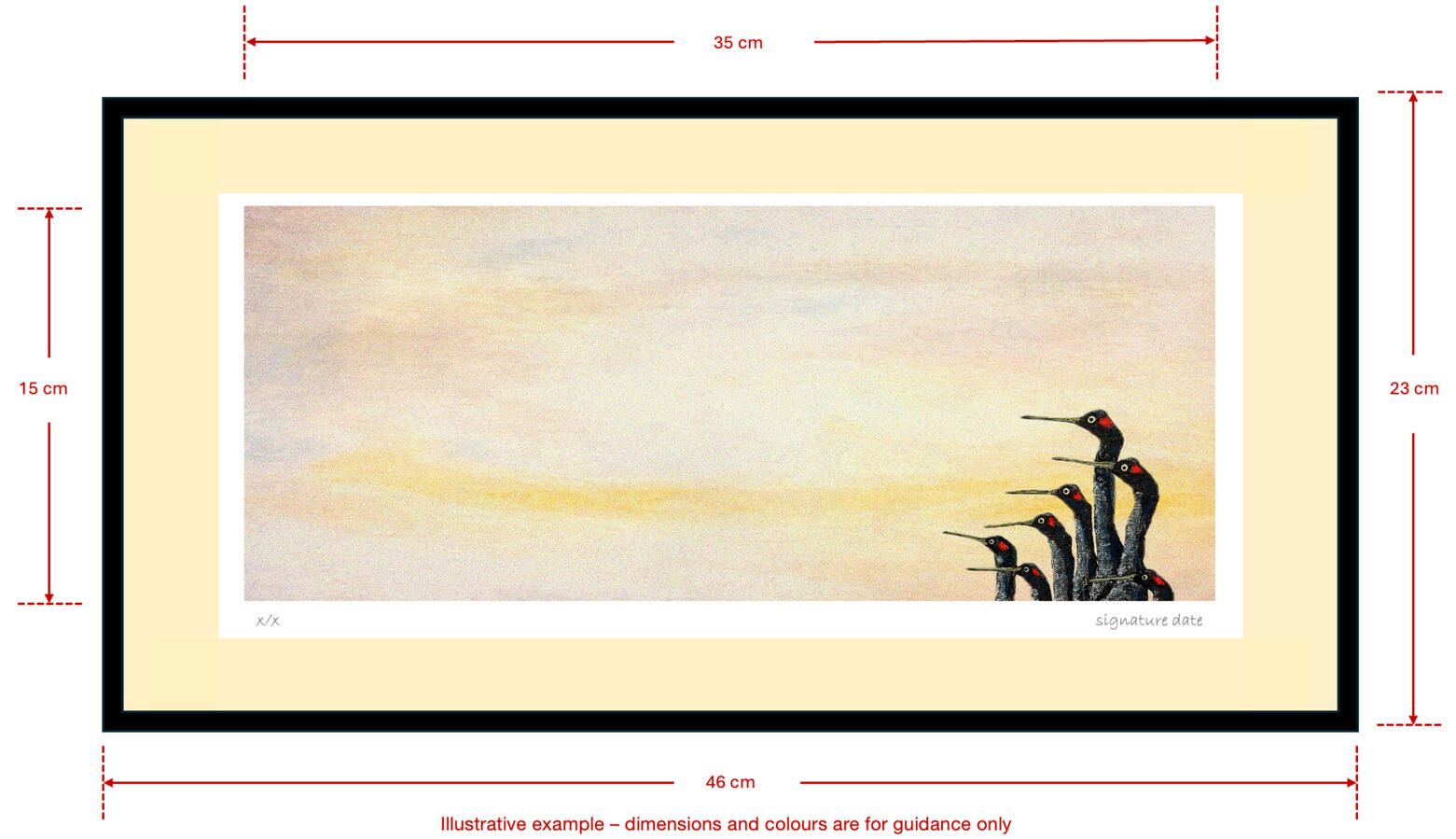 Printed on Hahnemuhle Bamboo Paper 290 gsm. Bespoke options can be discussed.