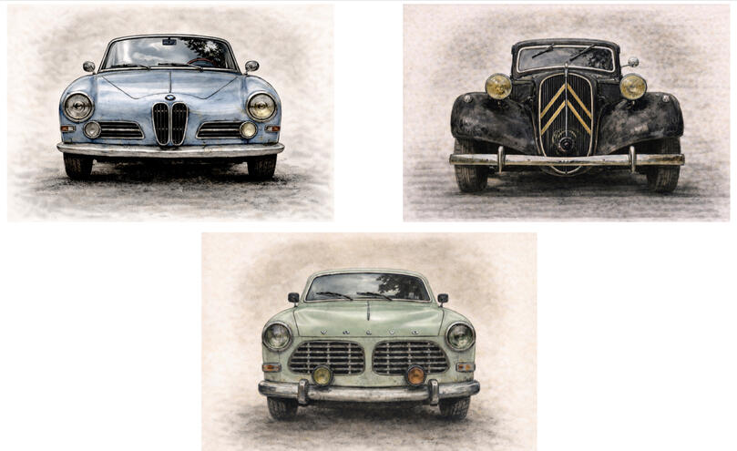 individual prints sold as series