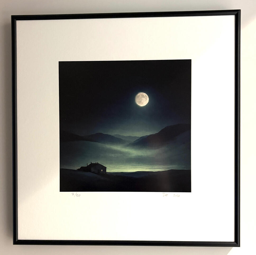 framed without mat (print only)